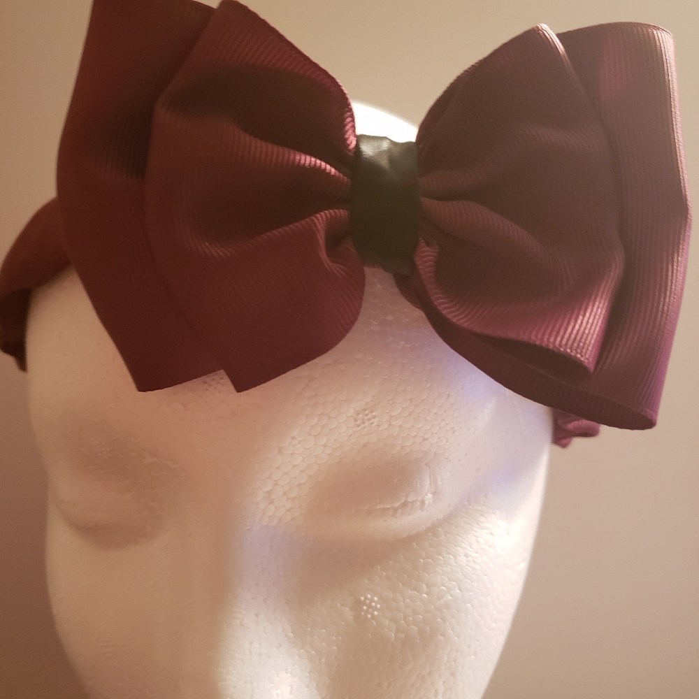 Burgundy Headband